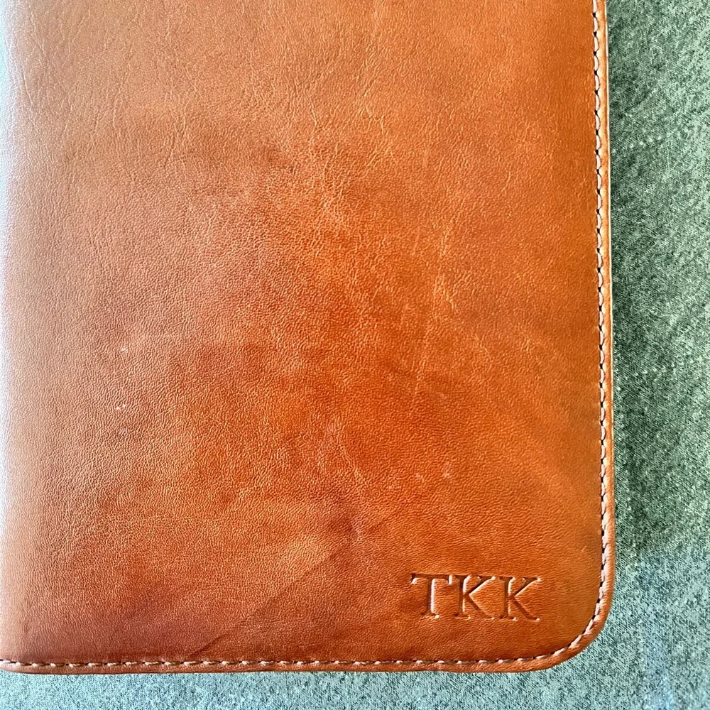 RED ENVELOPE Travel Tie or Belt Carry Case New